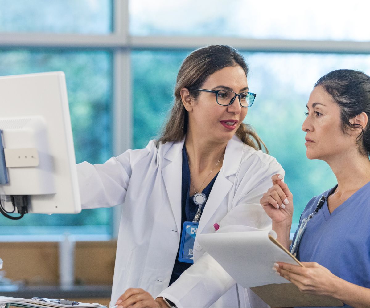 Echocardiography training lab at Apex Health Education